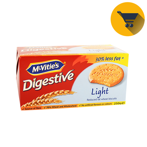 McVities Digestive Light Biscuit - 250g