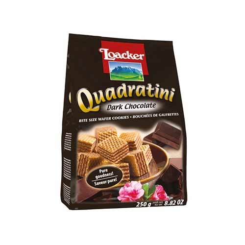 Loacker Quadratini Choc Wafer Cok - 125g