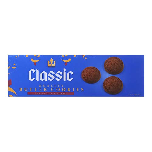 Classic Cocoa Butter Cookie 12 P