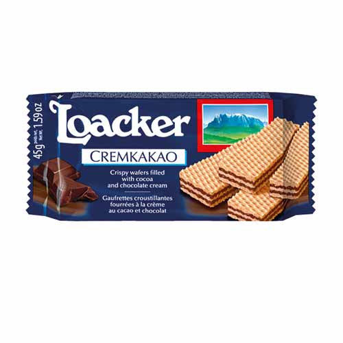 Loacker Cremkakao Crispy Wafers - 175g