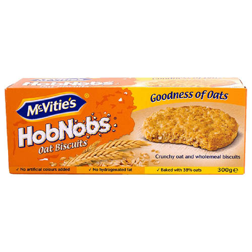 McVities Hob Nobs Oat Biscuits - 300g