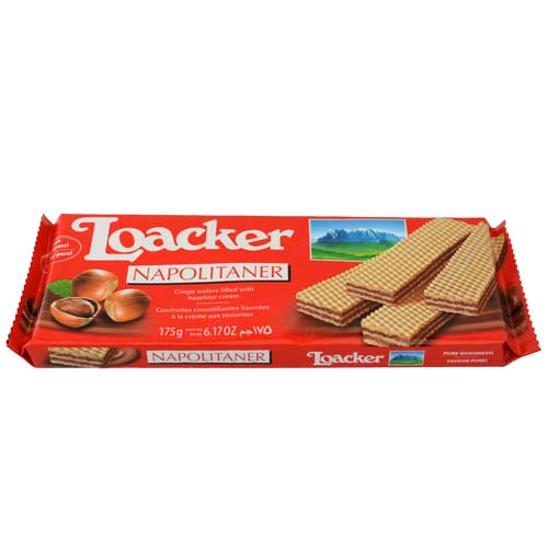 Loacker Napolitaner Crispy Wafer - 175g