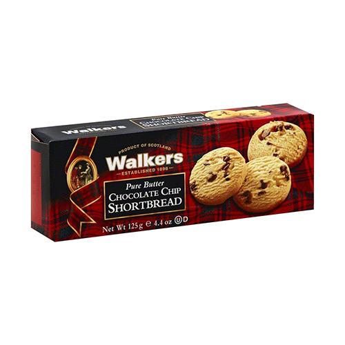 Walker Chocolate Chip Shortbread - 125g