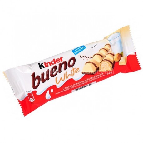 Kinder Bueno Bis.W/Wht Cho. - 39g