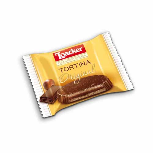 Loacker Tortina Dark Noir Cookies - 21g