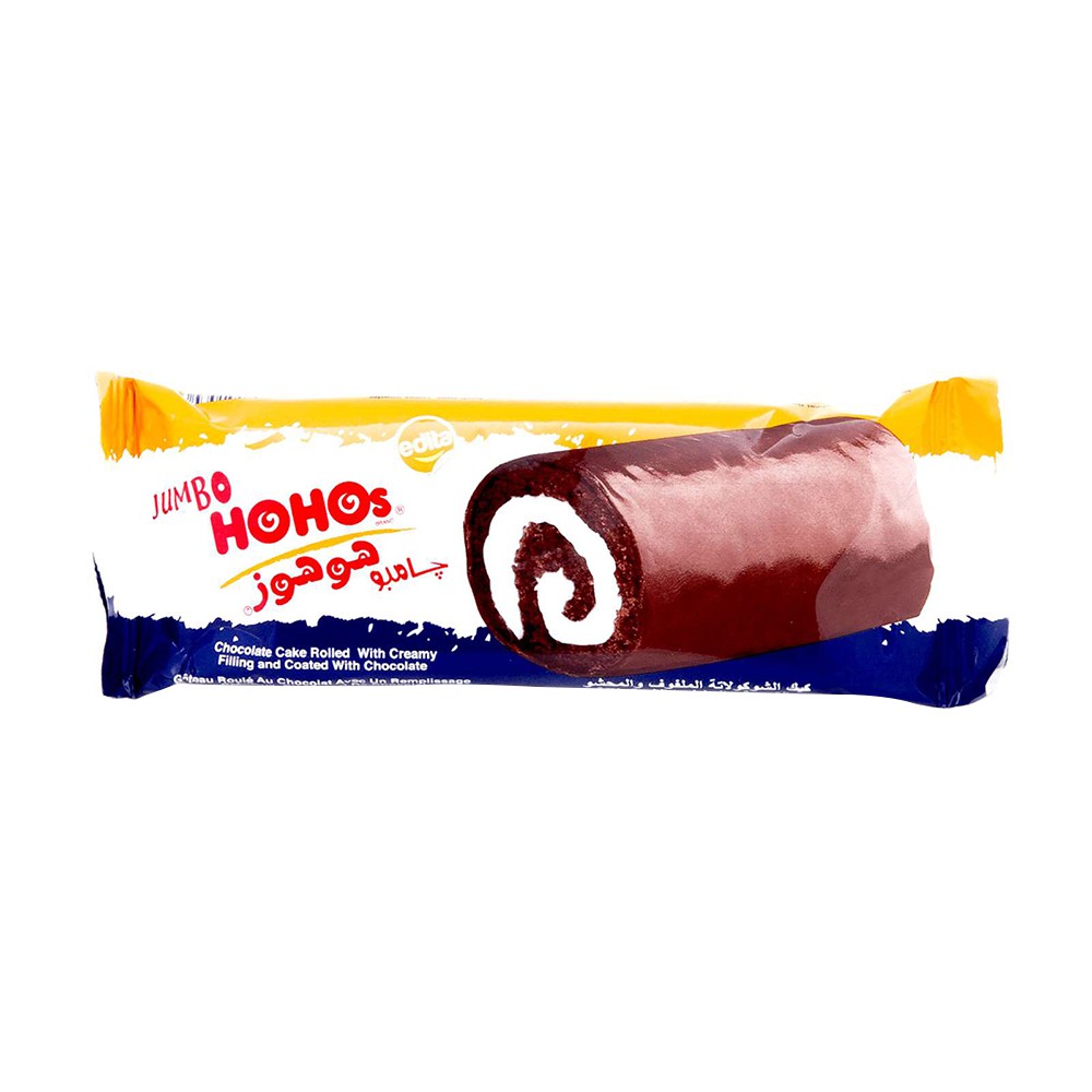 Hohos Jumbo Rolled Chocolate Cake - 1P