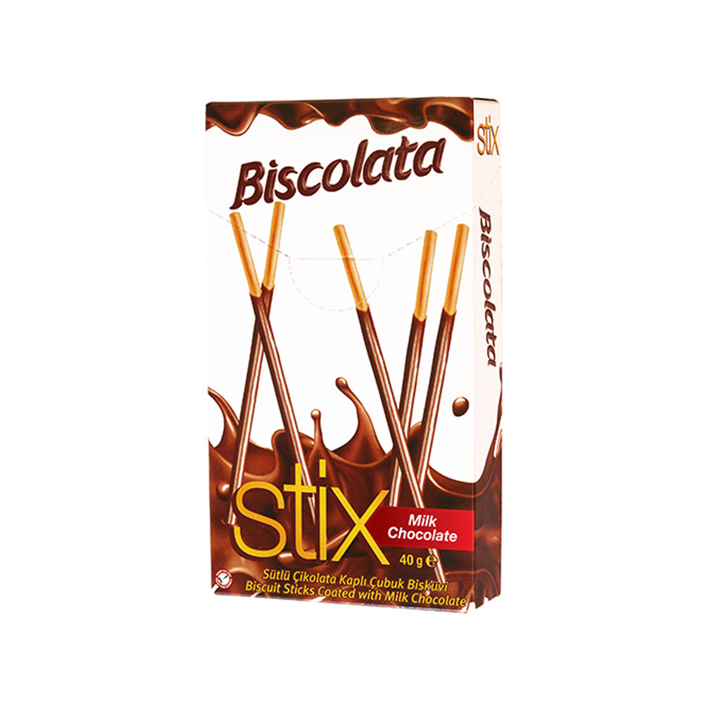 Biscolata Milk Chocolate Sticks - 40g