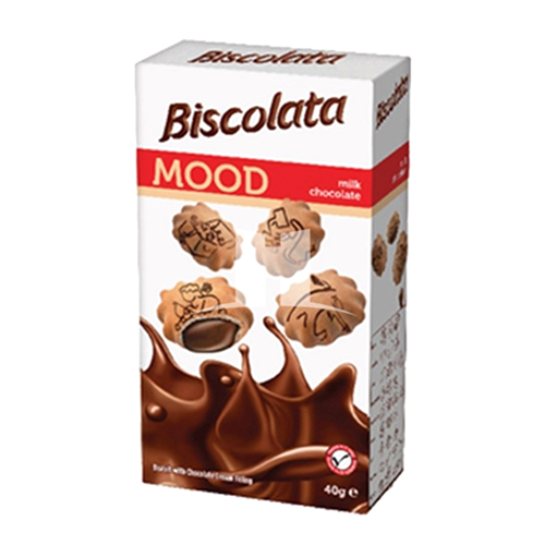 Biscolata Mood Milk Cho. Biscuits - 50g