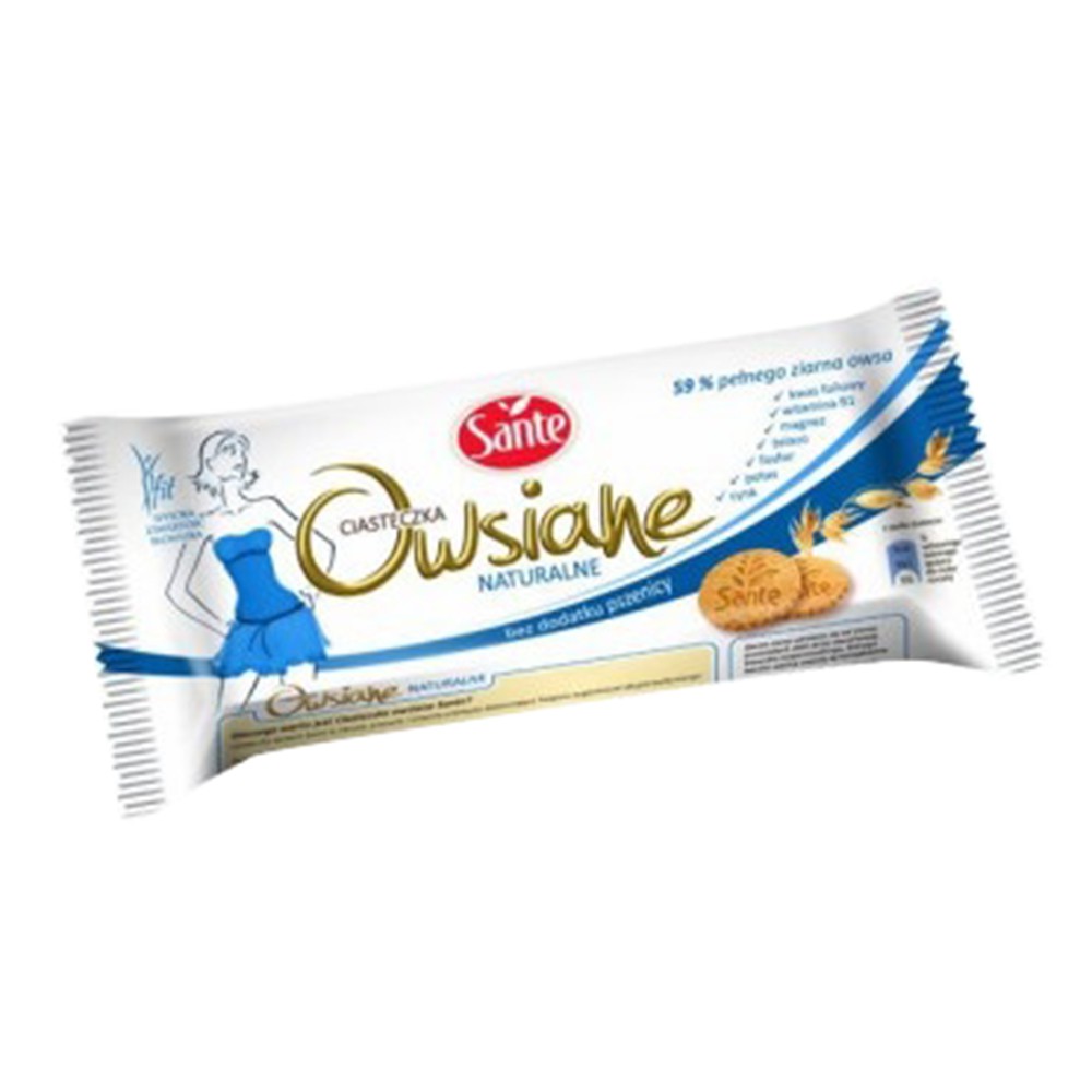 Sante Owsiane Cla. Oat Biscuits - 138g