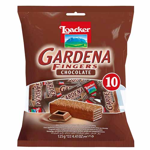 Loacker Chocolate Gardena Fingers - 125g