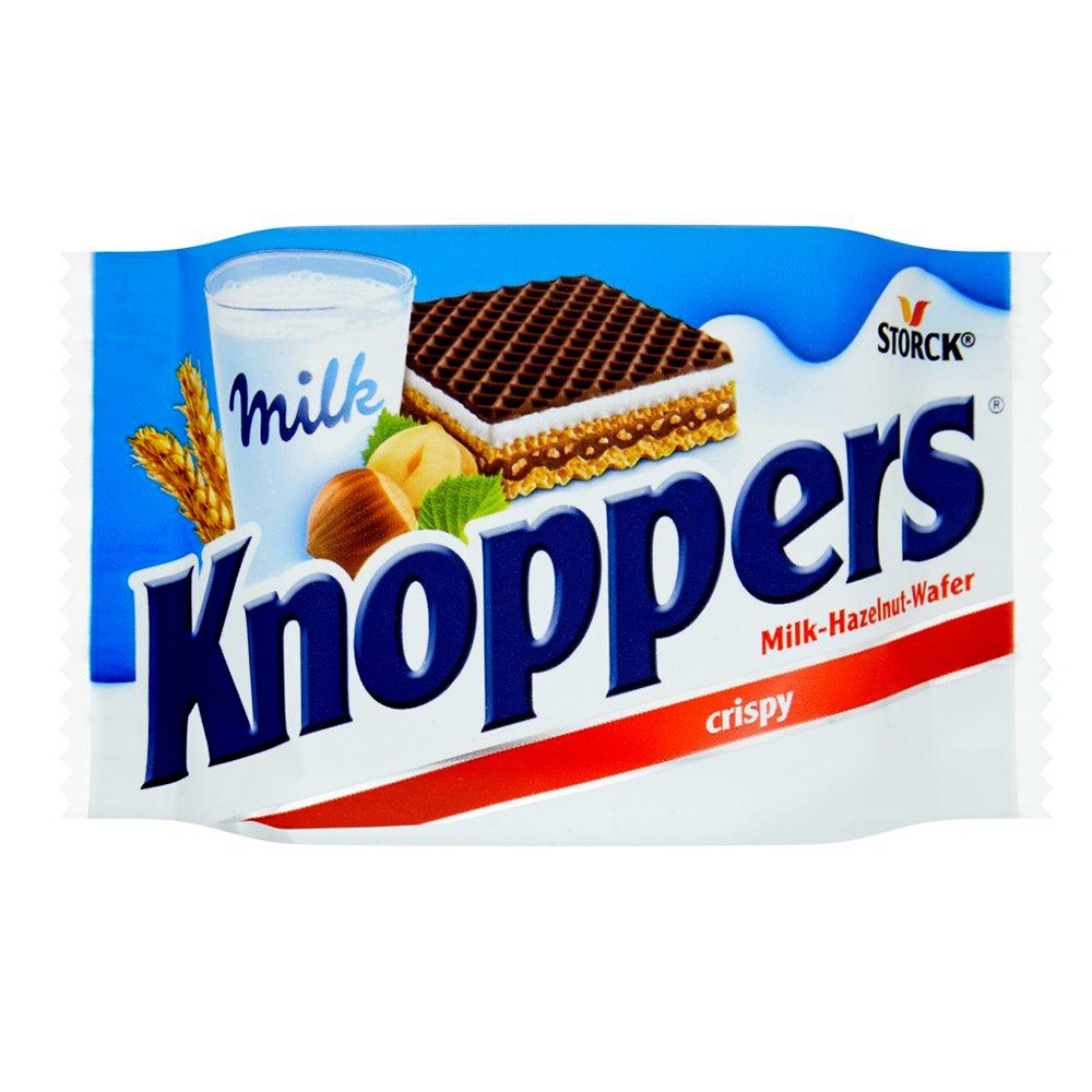 Storch Knoppers Milk Hazel. Wafer - 25g