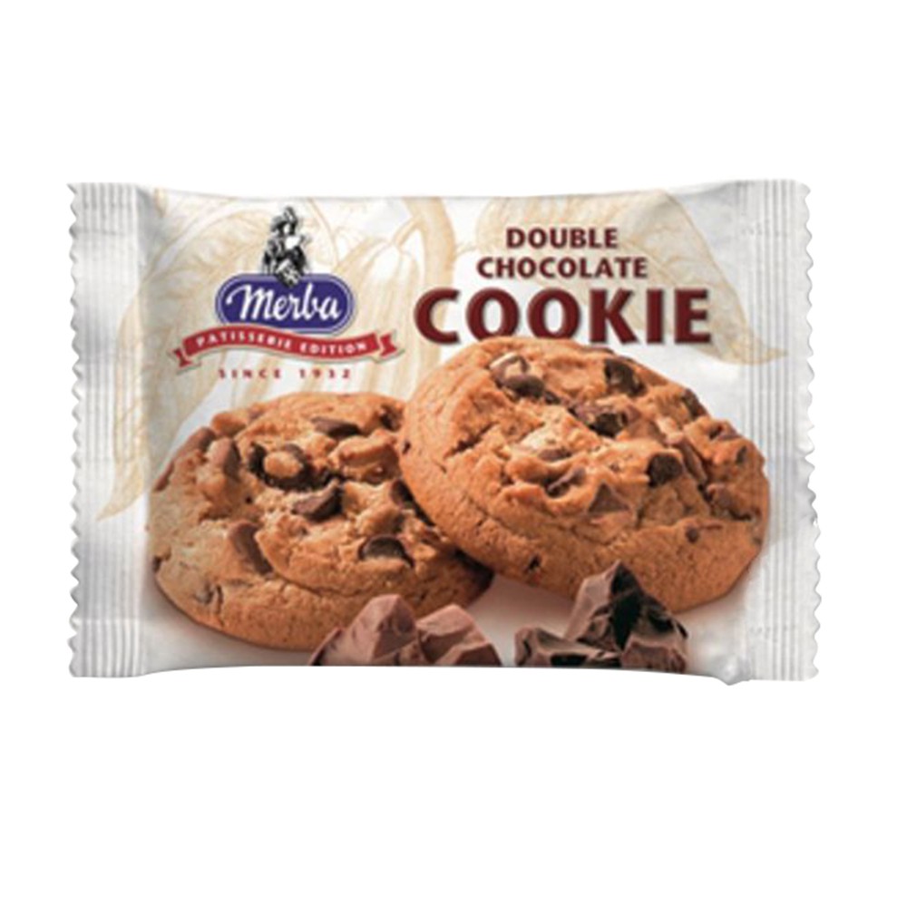 Merba Double Chocolate Cookie - 25g