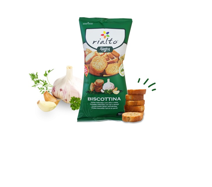 Rustica Bisco. Gar. & Par. Rusks - 100g