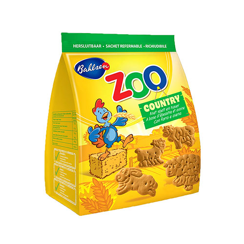 Leibniz Zoo Cntry Biscuits w/ S&O - 100g