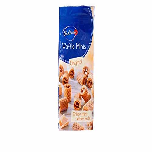 Bahlsen Waffle Minis Wafer Rolls - 75g