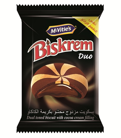 Ulker Biskrem Duo Cookies Wi.Co.Cre 1P