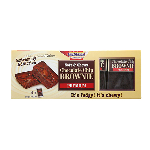 Eurocake Chocolate Chip Brownie - 70g