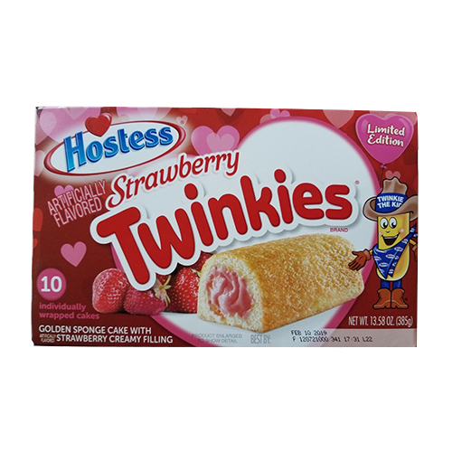 Twinkies Cake w/ Extra Strawberry - 1Pc