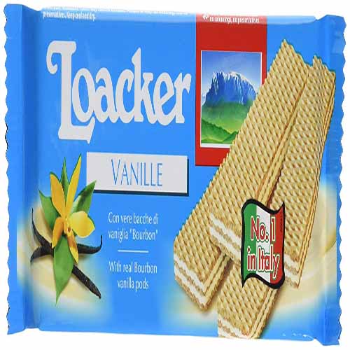 Loacker Vanilla Wafer - 90g