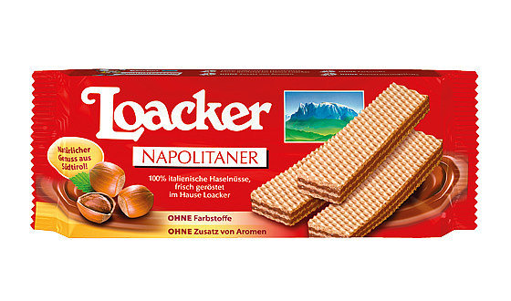 Loacker Cremkakao Crispy Wafers - 90g