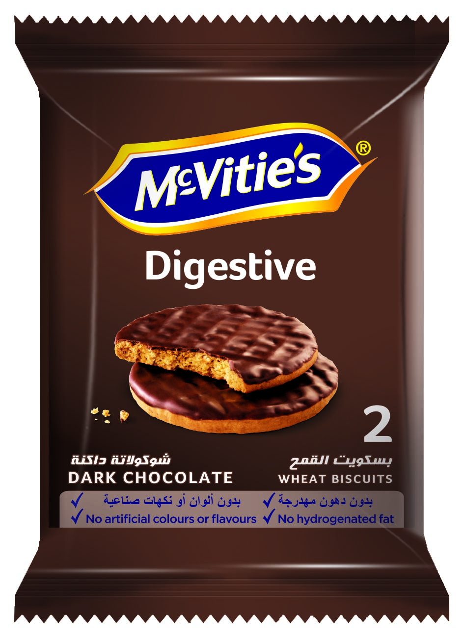 Mcvities Dark Choco Biscuit Digestive 2P