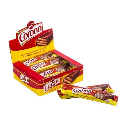 Corona Wafer W/Chocolate 40G