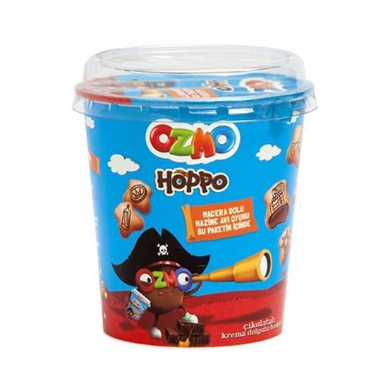 Ozmo Hoppo Chocolate Cream Biscuit - 90g