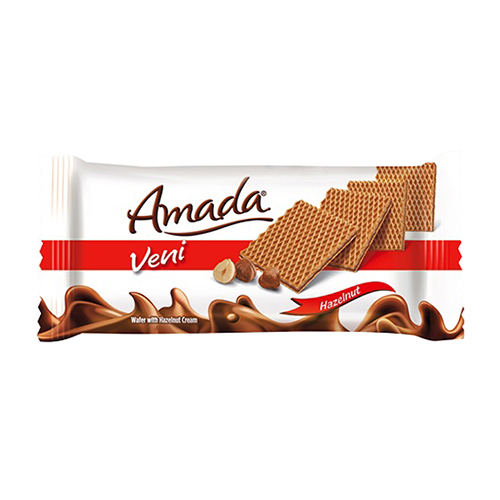 Amada Veni Hazelnut Wafers - 25g