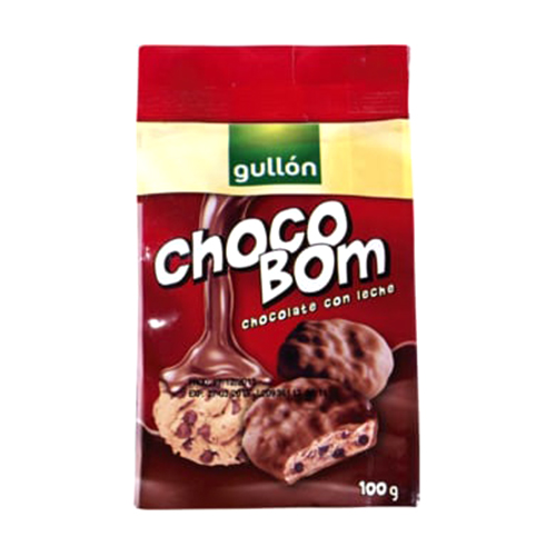 Gullon Choco Bom Ch. Milk Cookies - 100g