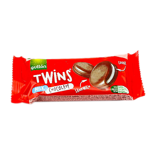 Gullon Twins Milk Chocolate Cookie - 24g