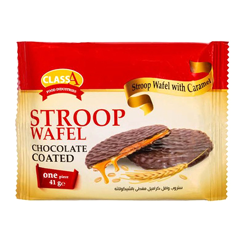 Class A Choco Coated Stroopwafel - 41g