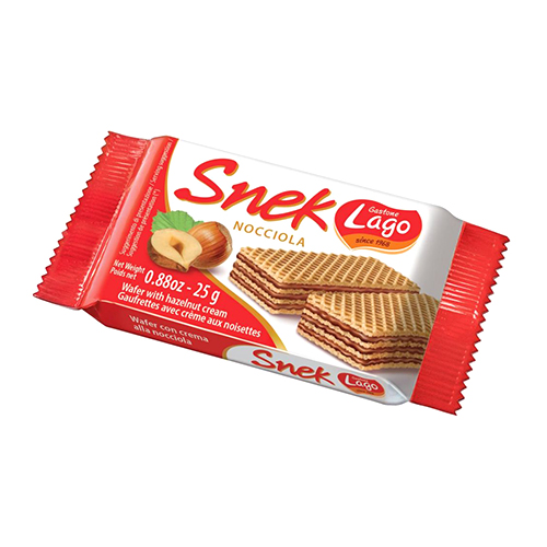 Lago Snek Nocciola Wafers - 25g