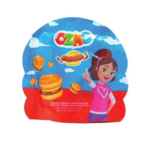 Ozmo Burger Sandwich Biscuit - 40g