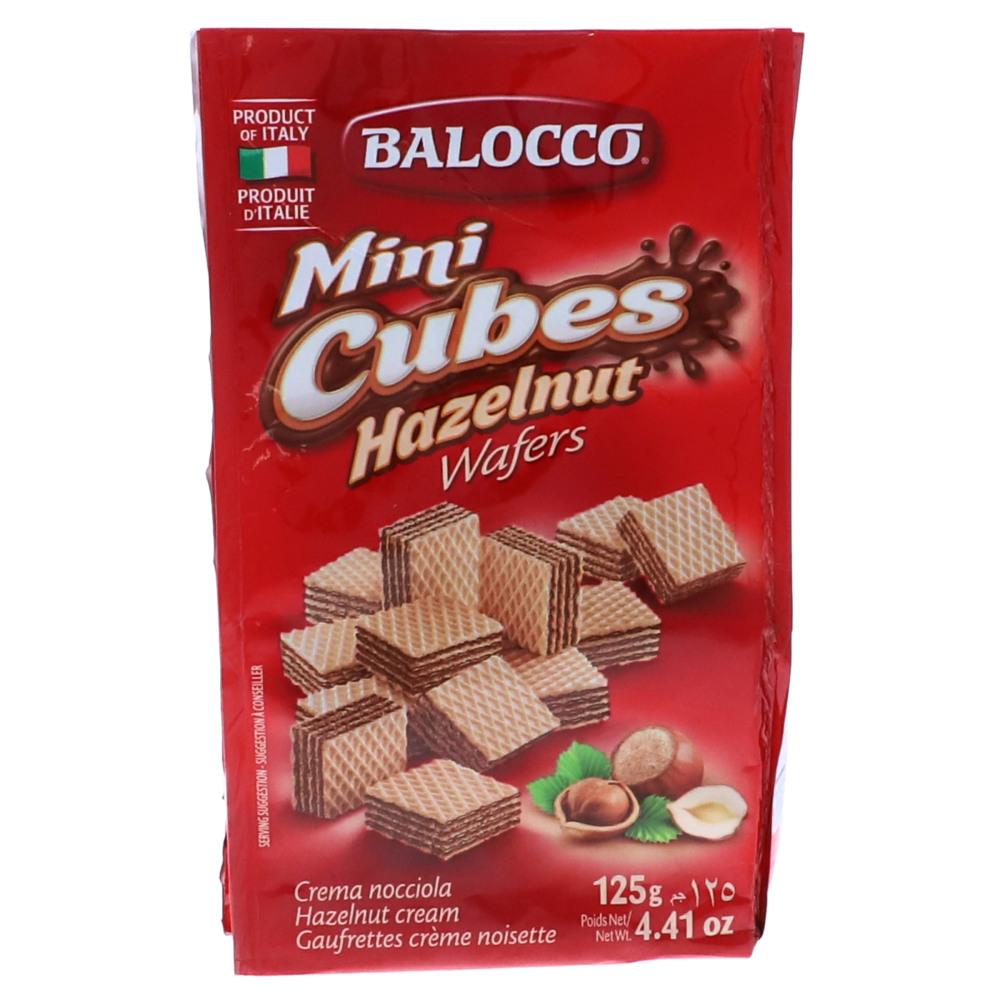 Balocco Hazelnut Wafer Mini Cubes - 125g