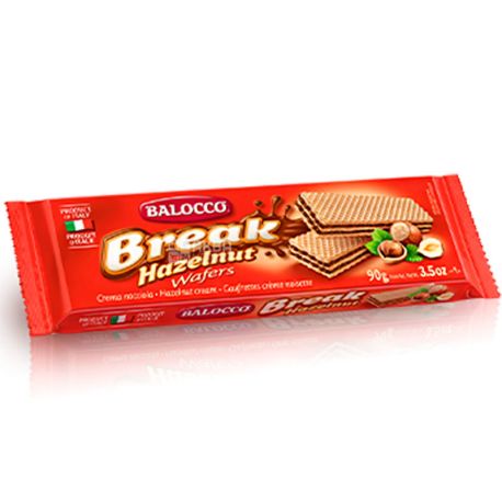 Balocco Break Hazelnut Wafers - 90g