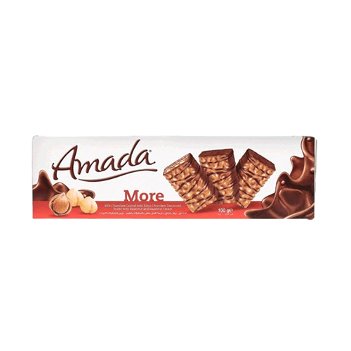 Amada More Hazl Choc Cot Wafer - 100g