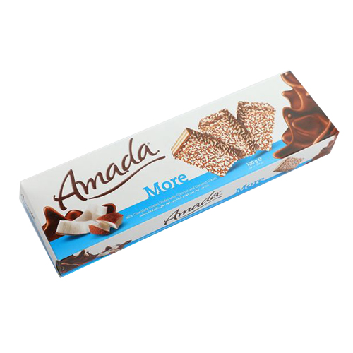 Amada More Coco & Choc Cot Wafer - 100g