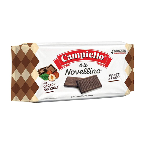 Campiello Cocoa & Peanut Cookies - 360g