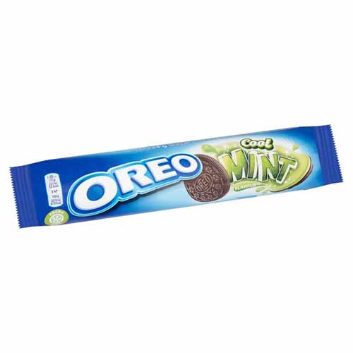 Oreo Mint Flavor Cream Biscuits - 154g