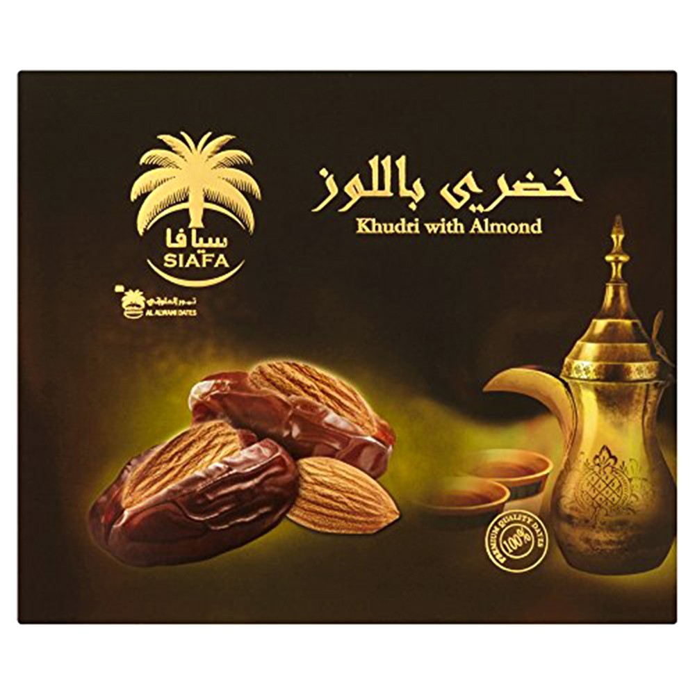 Al Alwani Khudri Dates w/ Almond - 300g