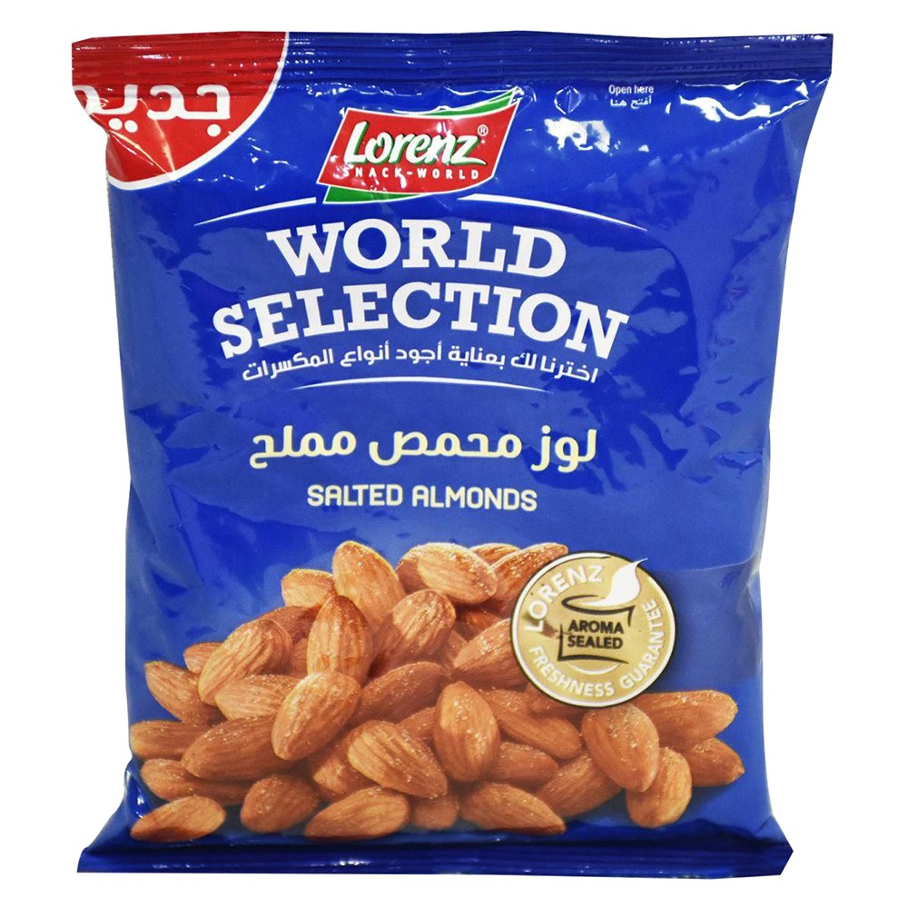 Lorenz W. S Salted Almonds - 90g