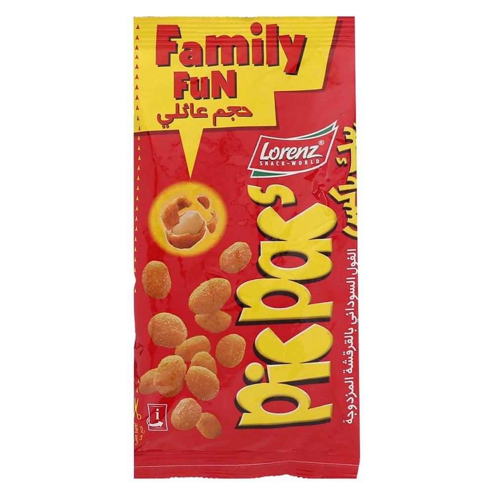 Lorenz Pic Pacs Crunchy Peanuts - 105g