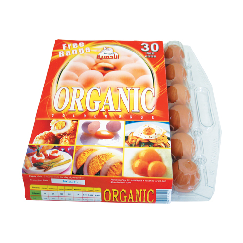 Organic Red Eggs - 30 Pc