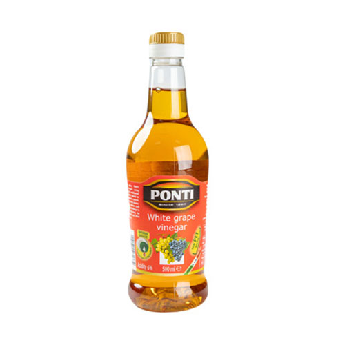 Ponti White Grape Wine Vinegar - 500ml