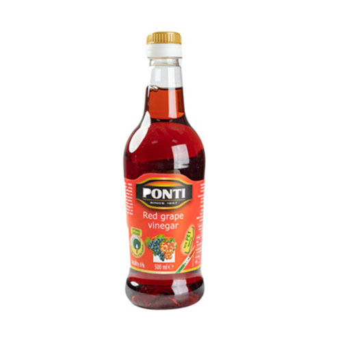 Ponti Red Grape Wine Vinegar - 500ml